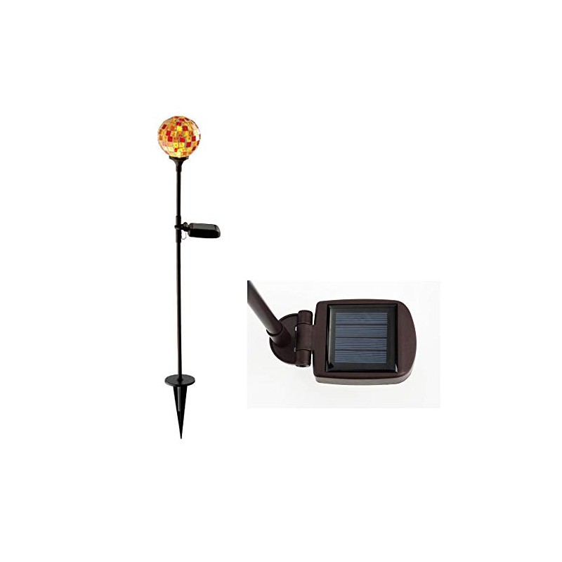 Kima KL-10388 Calade Stick Solar Garden Light Red Brick Size