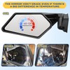SHEJISI X3 Mirrors,Explosion-proof glass upgraded Maverick X3 side view mirrors