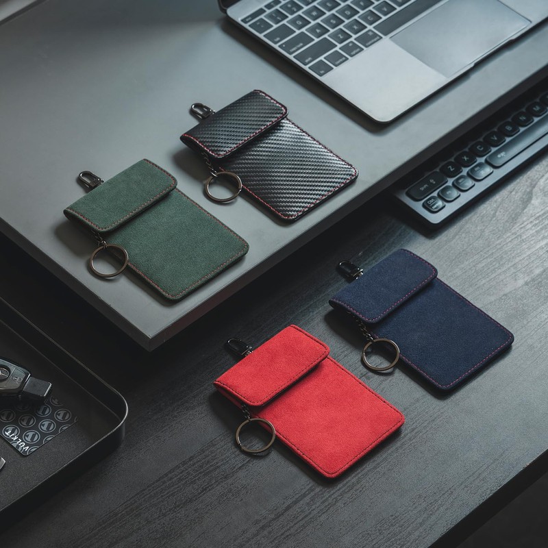 VULKIT - Paquete de 1 bolsa Faraday para llavero, bolsa