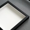 13x20 Shadow Box Frame Contemporary Black | 3/4" Depth of