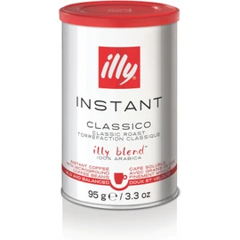 illy Instant Coffee- 100% Arabica Coffee – Classico Medium Roast - Notes Of Caramel, Orange Blossom & Jasmine - Easy Preparation - Convenient Coffee Instant Format - Roasted In Italy – 95g