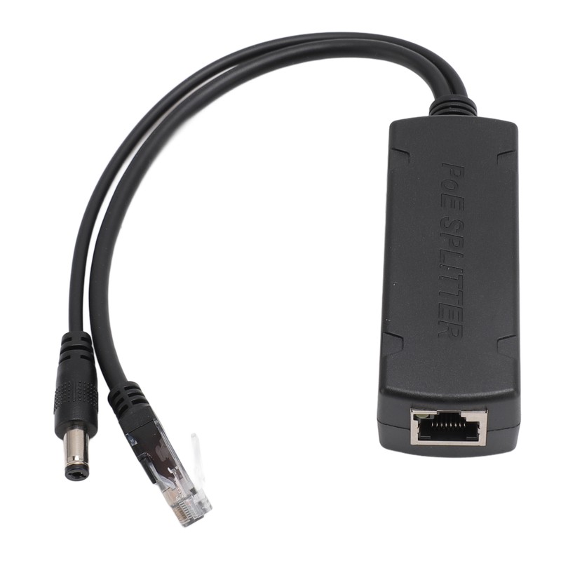 Gigabit PoE Splitter 10 100 1000Mbps 12V 2A Output Buffer
