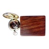 Handmade Brass Push Button Direction Compass POCKET COMPASS with Rose