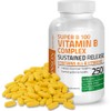 Bronson Vitamin B 100 Complex High Potency Sustained Release (Vitamin