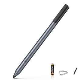 Stylus Pen for HP Envy X360 Pavilion X360 Specter X360 Spectre X2 Envy X2 Rechargeable MPP 1.51 Tilt Active Pen with 1024 Pressure Sensitivity, Palm Rejection, Magnetic Attachment Function (Black)