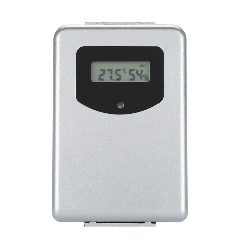 Digital Wireless Weather Station Alarm Clock Thermometer Hygrometer Outdoor Indoor