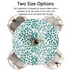 Round Table Cloth Cover for Home Elastic Edge Waterproof Fitted