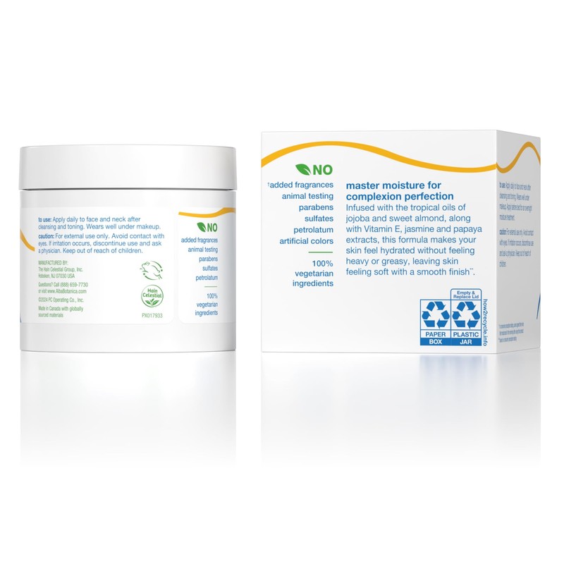 Alba Botanica Ultra Hydrating Moisturizing Cream, with Vitamin E, Fragrance