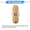 VekAuto Pressure Washer Connector, M14x1.5 Male Adapter Brass Screw Hose