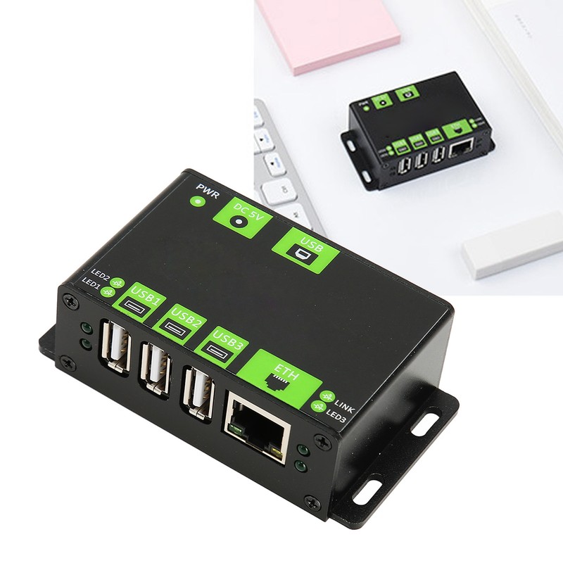 Industrial Grade USB HUB Multifunctional Metal Case 3 Way USB