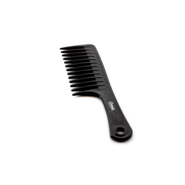 Annie Shampoo Comb with Handle #22 Black