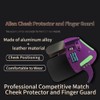 Archery Metal Finger Tab & Finger Guard Set – Purple