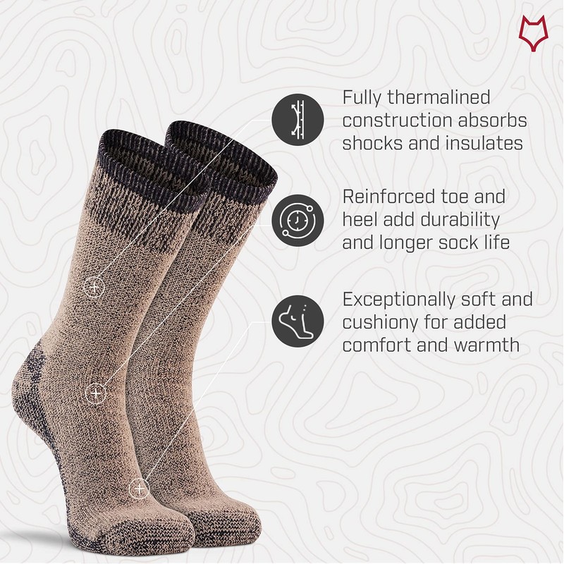 Fox River Standard Wick Dry Explorer Heavyweight Outdoor Crew Socks,