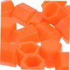 PACKOVE 20pcs Wheel Lug Nut Covers Luminous Silicone Caps for