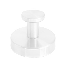 Mozziibazy 4 PCS Suction Cup Hooks, Stainless Steel Suction Shower Hooks for Bathroom Shower Towel Holders Hanging Loofah, Robe, Coat(White)