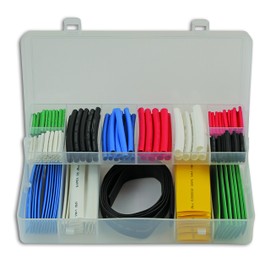 Laser Connect 36818 Assorted Heat Shrink Tubing (Pack of 171)