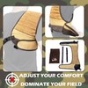 TAC IBEX Leather Shoulder Pad for Shooting Recoil Pad Rifle