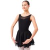 tanzmuster Children's Ballet skirt "Elli” with elastic waist in cotton
