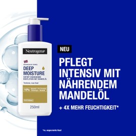 Neutrogena Deep Moisture Body Lotion for Dry Skin 250 ml