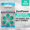 ZeniPower 1.45V Hearing Aid Batteries (Size 10, 13, 312, 675,