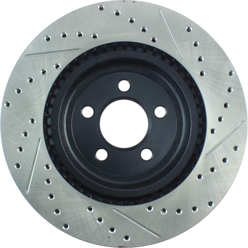 StopTech 127.63061R Front Right Sport Drilled/Slotted Brake Rotor