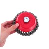 FELTECHELECTR Twisted Knotted Wire Cup Brush Wire Cup Brush for