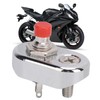 Handlebar Start Stop Switch, Auto Reset Motorcycle Handlebar Rocker Switch,
