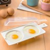 2 Pack Microwave Egg Poacher, Egg Cooker Poacher with 2