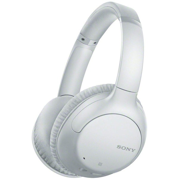 Sony WH-CH710N WH-CH710N Wireless Noise Cancelling Headphones, Bluetooth Compatible, Up to 35 Hours Continuous Playback, Microphone Included, 2020 Model, White