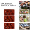 3PCS Semi Sphere Silicone Mold Baking Mold for DIY Making