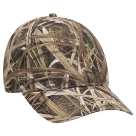 Otto Cap 171-1296 Unisex Hat Mossy Oak Camouflage 6 Panel Baseball Cap - Shadow Grass Blades, OSFM - Adult