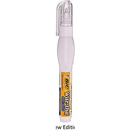 BIC Wite-Out Brand Shake 'n Squeeze Correction Pen, White, New Edition