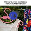 1 Camping Clothesline, Convenient Travel Clothesline, Rotating Storage, Anti Wrapping,