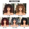 Short Curly Afro Wigs for Black Women Curly Wig with