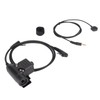 U94 PTT Adapter Push to Talk Button Walkie Talkie Military