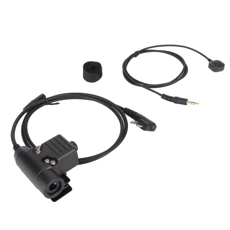 U94 PTT Adapter Push to Talk Button Walkie Talkie Military
