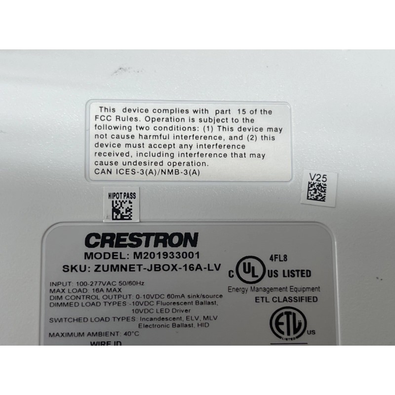 CRESTRON ZUMNET-JBOX-16