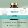 Solvisan Cranberry D-mannose for bladder and urinary tract - supplemented
