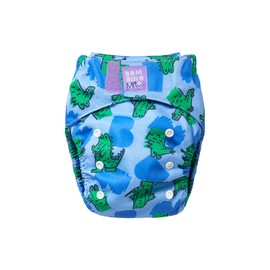 Bambino Mio, Revolutionary Reusable Nappy - Sustainable, Washable, Chemical-Free Eco Cloth Nappy for Newborns to Toddlers - Snap