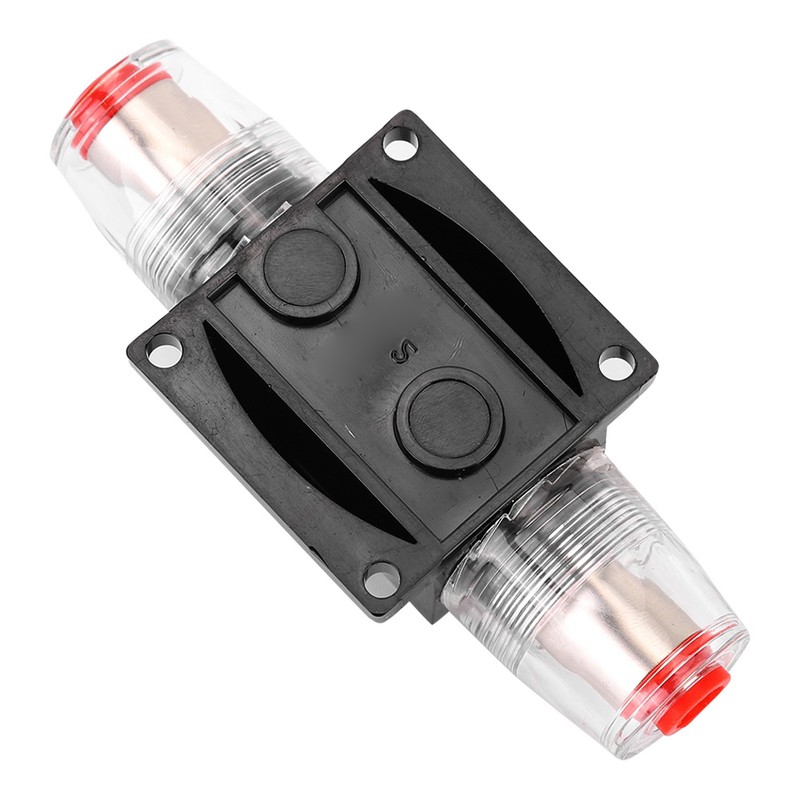 Car Truck Audio Amplifier Reset Circuit Breaker Fuse Holder Car