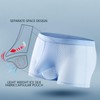 Evankin Men Mesh Ice Silk Underwear with Bulge Pouch Breathable