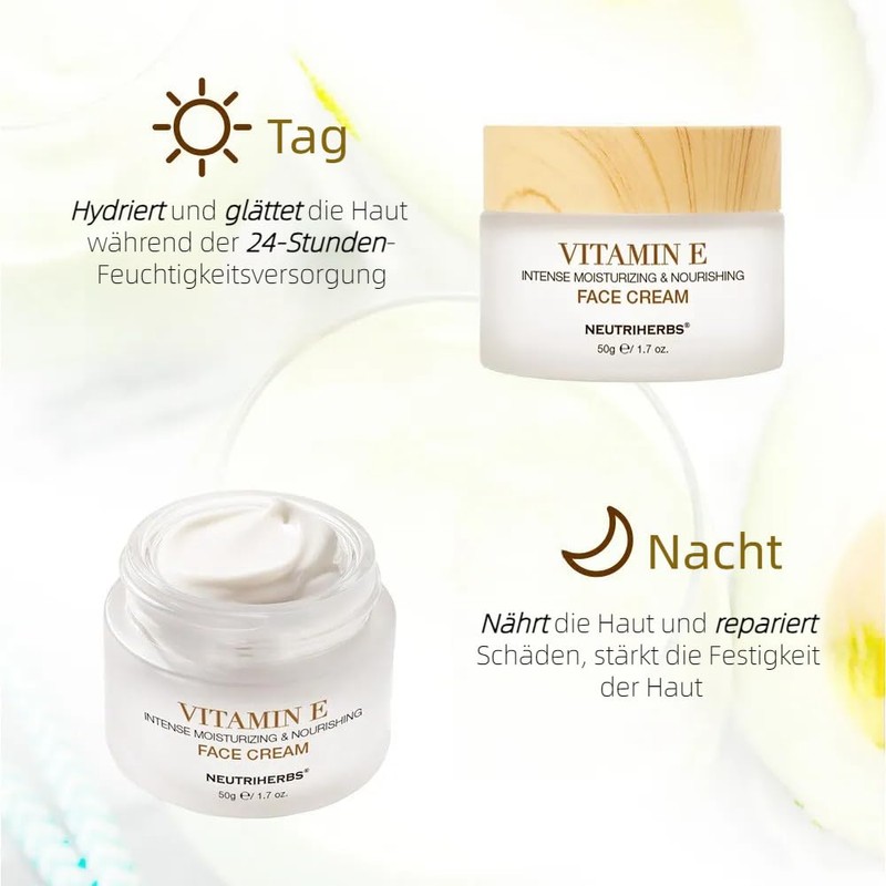 Neutriherbs Face Cream with Vitamin E, Face Cream Moisturiser Day