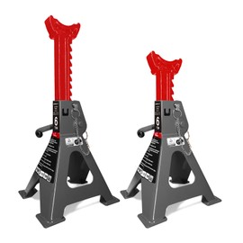 GAOLLY Car Jack Stands 6 Ton with Double Locking and Large Foot Base for Lifting Cars,SUVS,MPVS, Heavy Duty Steel, 13000 lb Capacity, 1 Pair