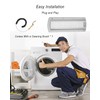 WE22X35337 Washer Dryer Lint Screen Cover Grid Guide Assembly Fit