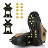 Ice Cleats, Ice Grips Traction Cleats Grippers Non-Slip Over Shoe/Boot