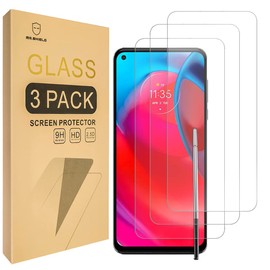 Mr.Shield [3-Pack] Designed For Motorola Moto G Stylus 5G (2021) [Not Fit for 2020/2022 Version] [Tempered Glass] [Japan Glass with 9H Hardness] Screen Protector with Lifetime Replacement