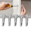 200PCS Round Head Drill Screws 304 Stainless Steel Self Drilling