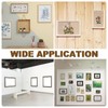 sourcing map 16Pcs Picture Hangers, Single-Eerration Frame Back Hanging Fasteners