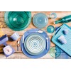 Excelsa Set Cucchiai in Acciaio Inox, Azzurro, 2 Pezzi