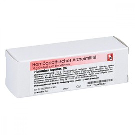 HUMULUS Lupulus D 6 Globules 10 g